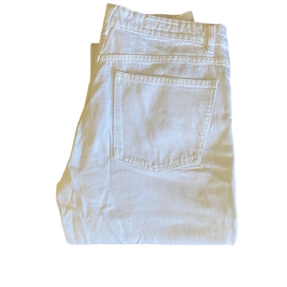 ZARA White Straight Fit High Waisted Jeans. Size 30. - Picture 3 of 7